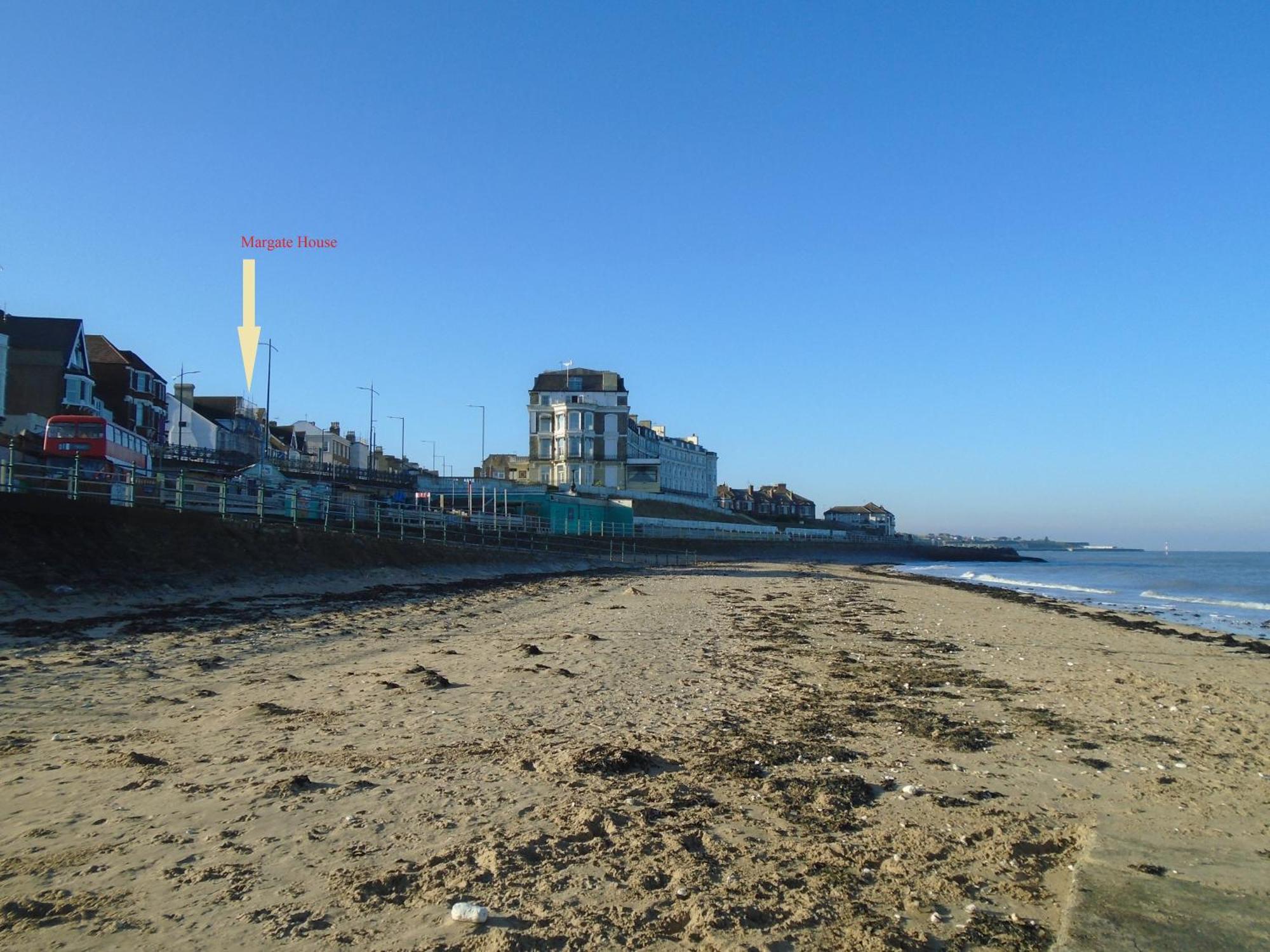 Flat, Amazing Balcony Sea View, Bike Store, With Sun Deck Margate Luaran gambar